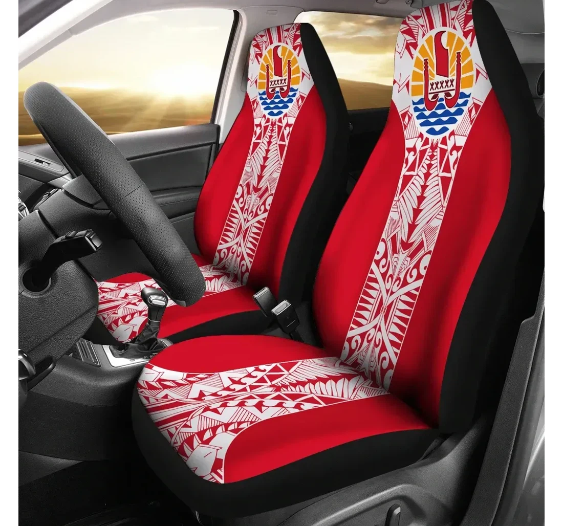 Polynesian Tahiti A6 Universal Front Car Seat Cover