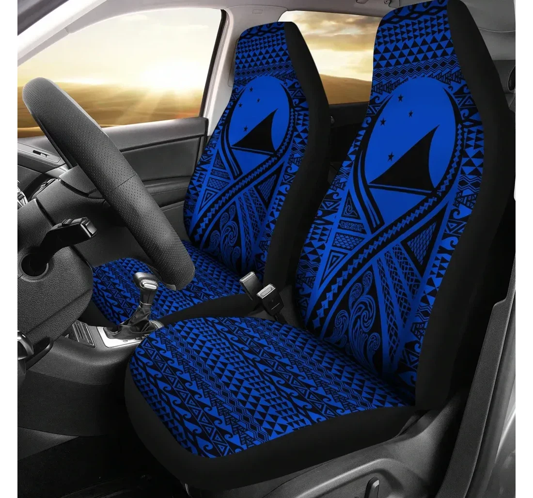 Tokelau Lift Up Blue Bn09 Universal Front Car Seat Cover