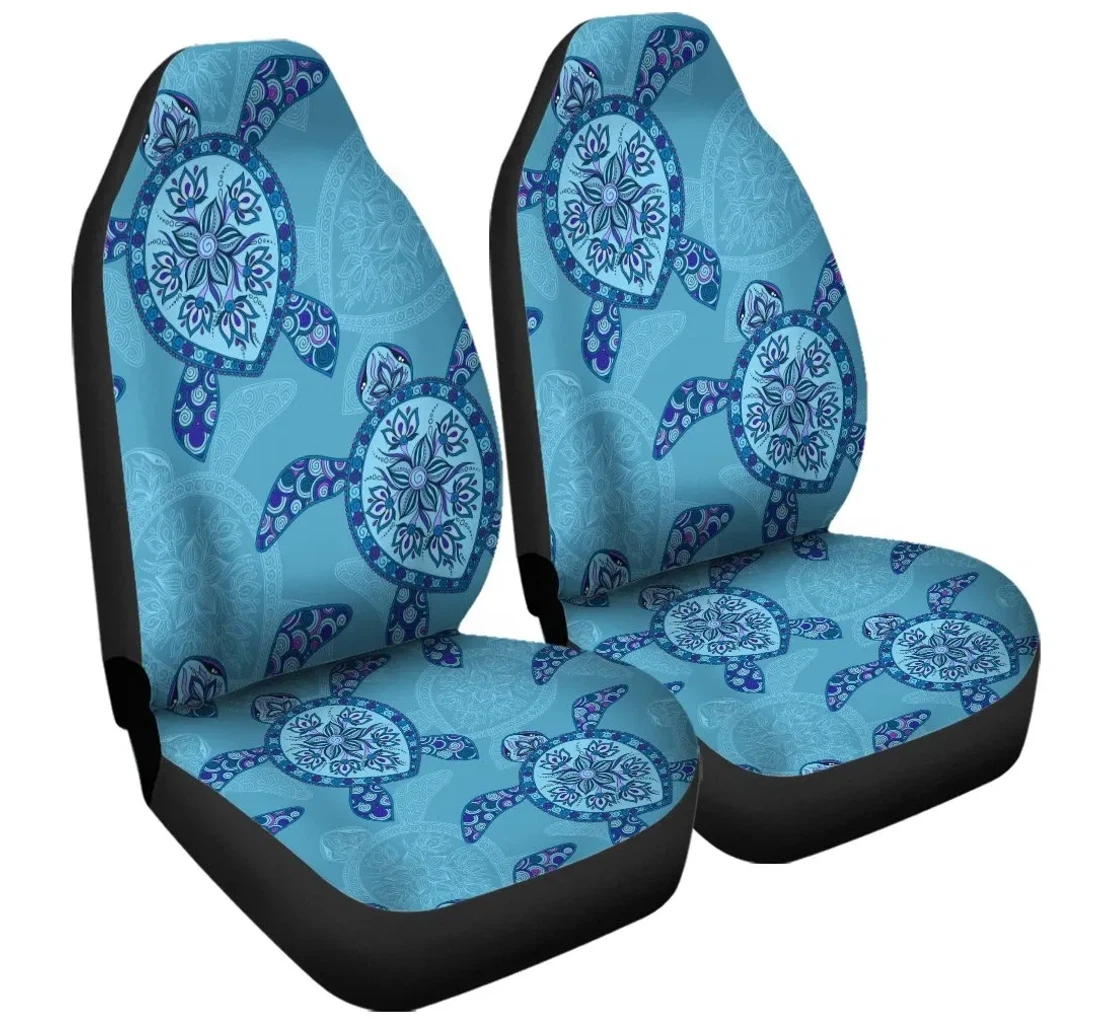 Accessory Hawaiian Turtle Plumeria Ah Jr Universal Front Car Seat Cover