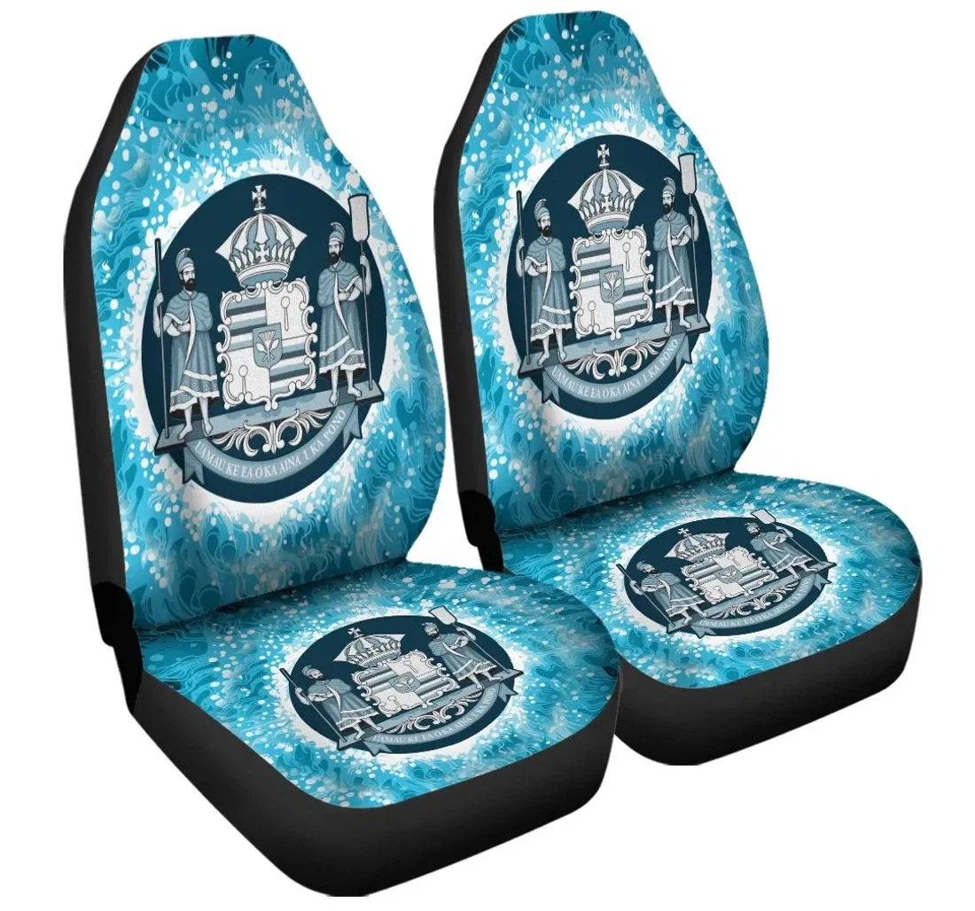 Accessory Hawaiian Coat Of Arms Polynesian Ah Jgr Universal Front Car Seat Cover
