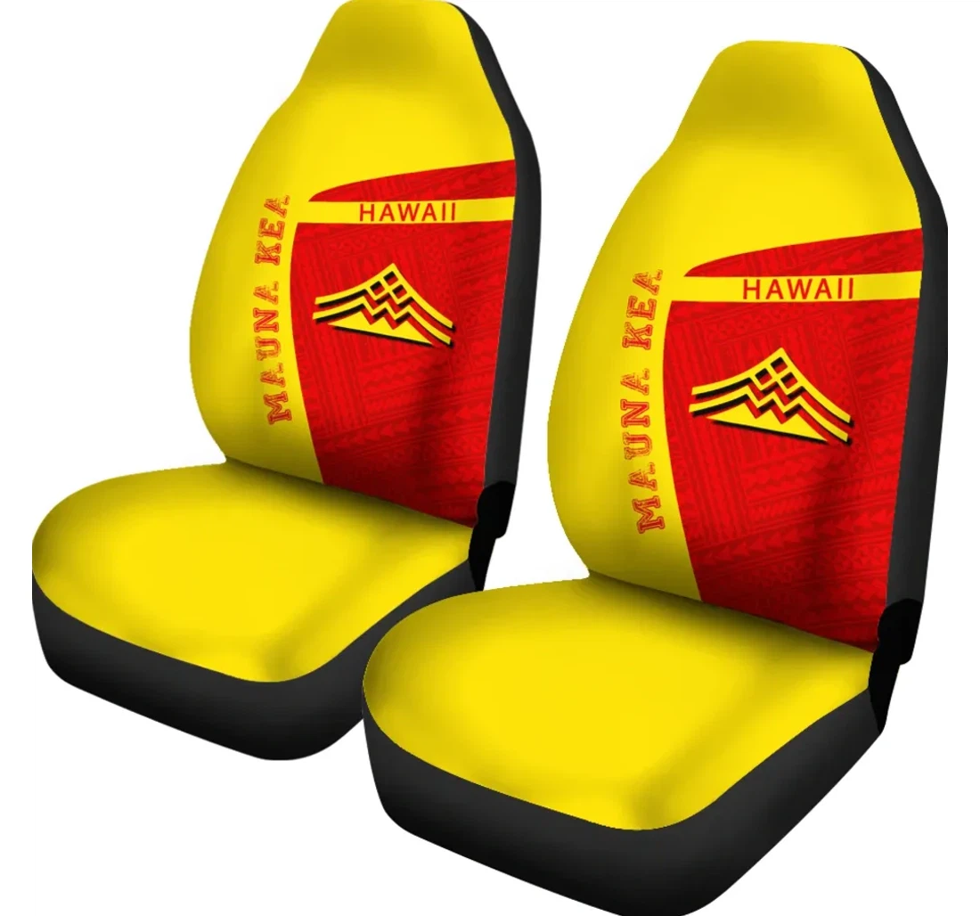 Accessory Hawaii Mauna Kea Polynesian Sport Premium Style Ah J7 Universal Front Car Seat Cover