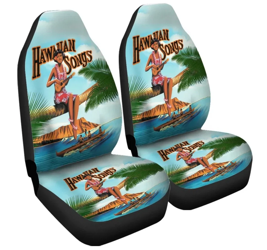 Accessory Hawaiian Hula Aboriginal Song Ah Jr Universal Front Car Seat Cover