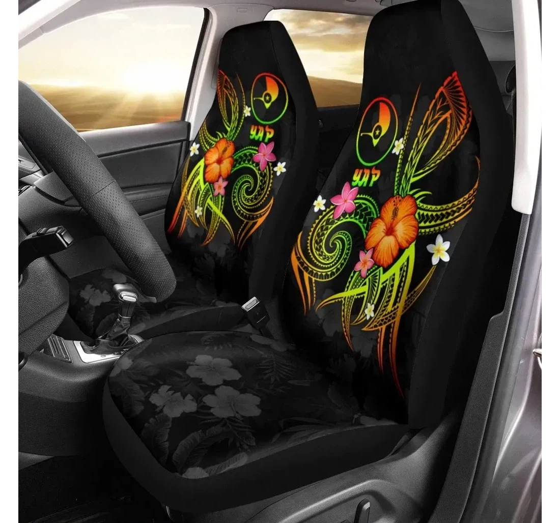 Yap Polynesian Legend Of Yap Reggae Bn15 Universal Front Car Seat Cover
