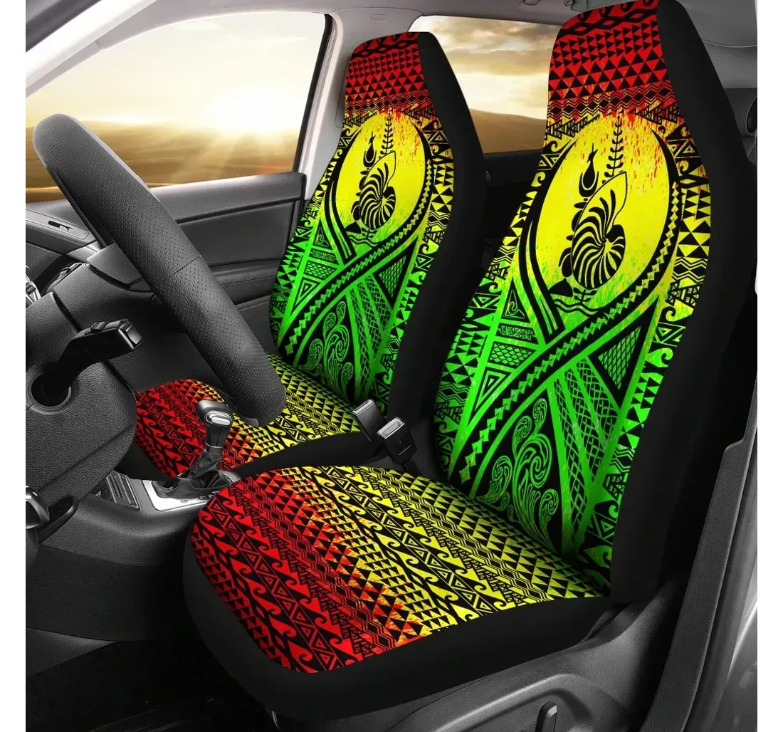 New Caledonia Lift Up Reggae Bn09 Universal Front Car Seat Cover