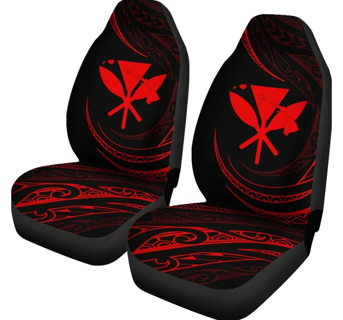 Accessory Kanaka Red Frida Style Ah J91 Universal Front Car Seat Cover