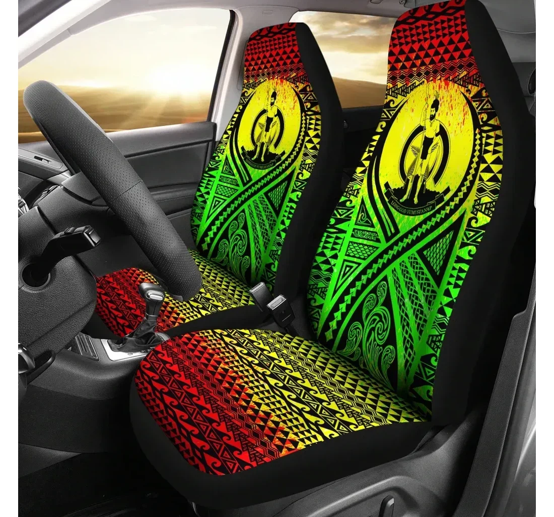 Vanuatu Lift Up Reggae Bn09 Universal Front Car Seat Cover