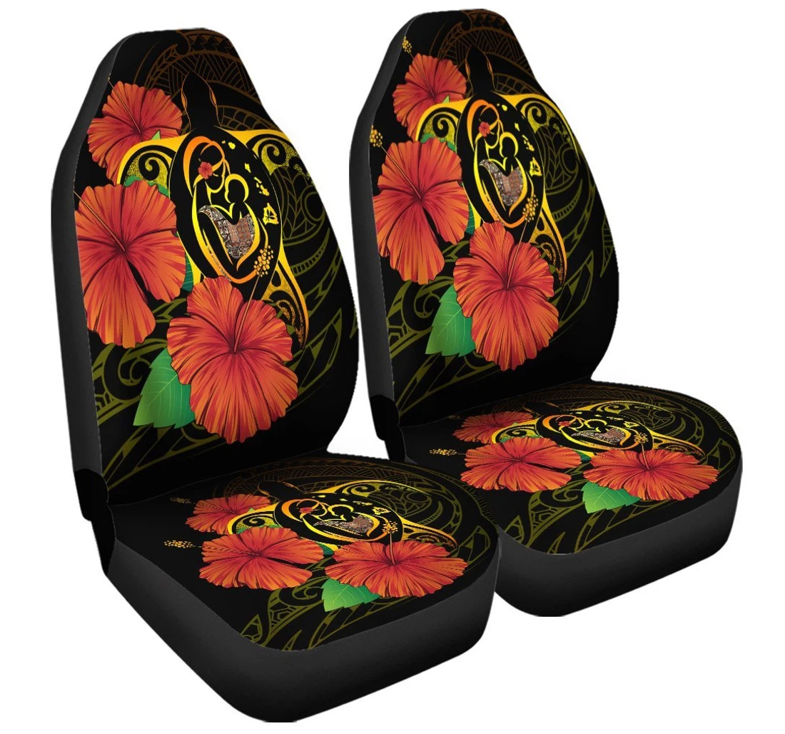 Hawaii Hawaii Turtle Mothers Day Kanaka Maoli Ah Universal Front Car Seat Cover