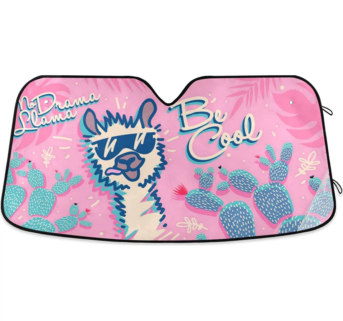 Camels Cactus Car Sun Shade