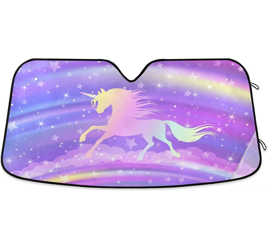 Dreamy Unicorn Car Sun Shade