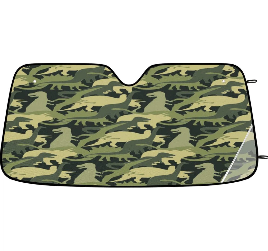 Animal Dinosaur Dinosaur Printed Car Sun Shade