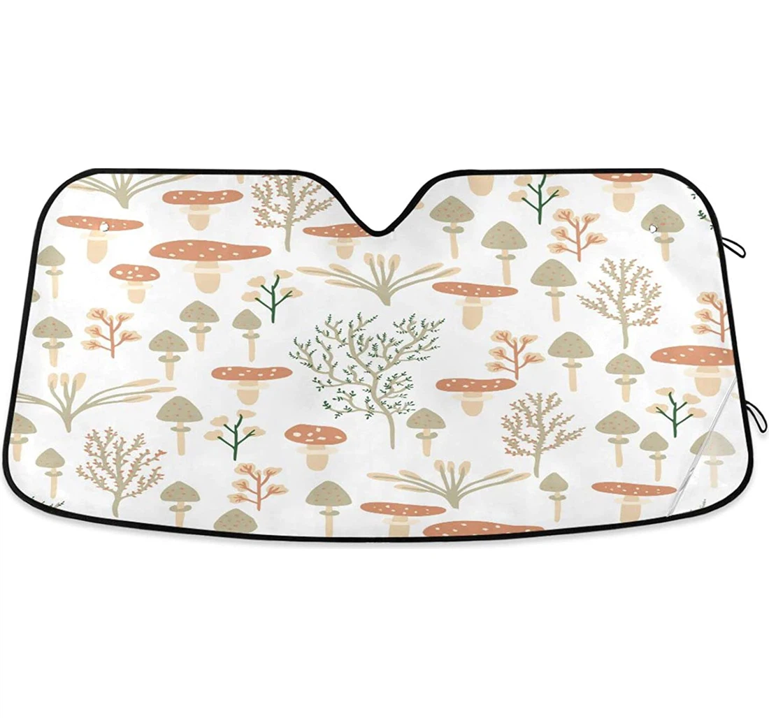 Kigai Vintage Mushroom Car Sun Shade