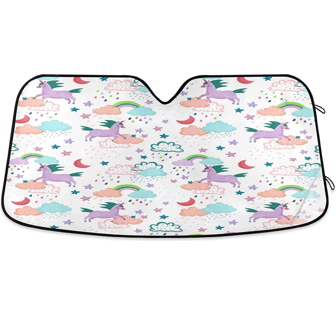 Kigai Unicorn Cloud Car Sun Shade