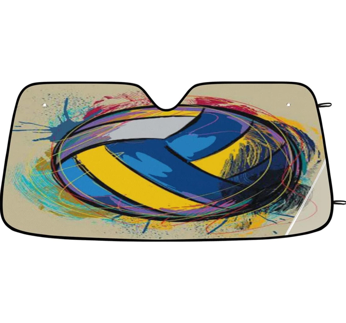 Volleyball Car Sun Shade