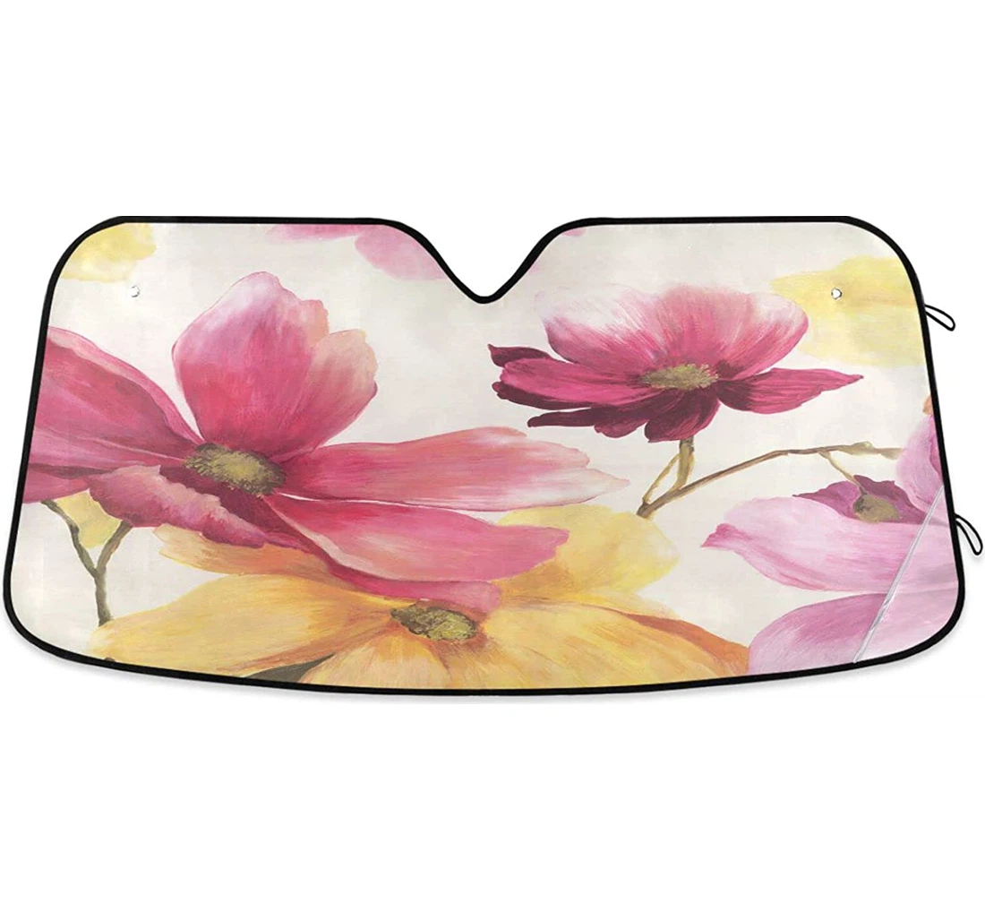 Kigai Pretty Flower Car Sun Shade