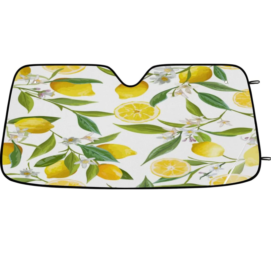 Lemon Fruits Car Sun Shade