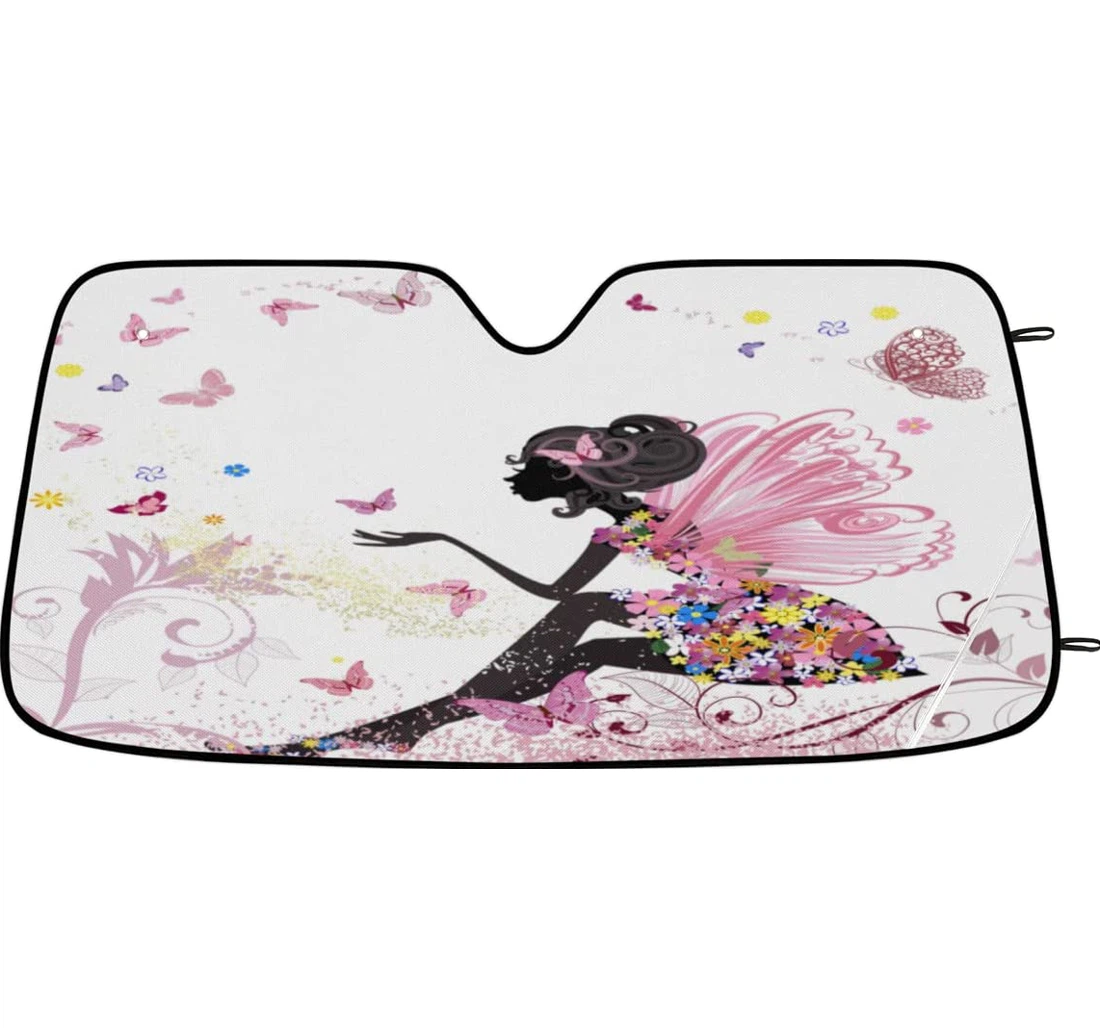 Summer Butterfly Car Sun Shade