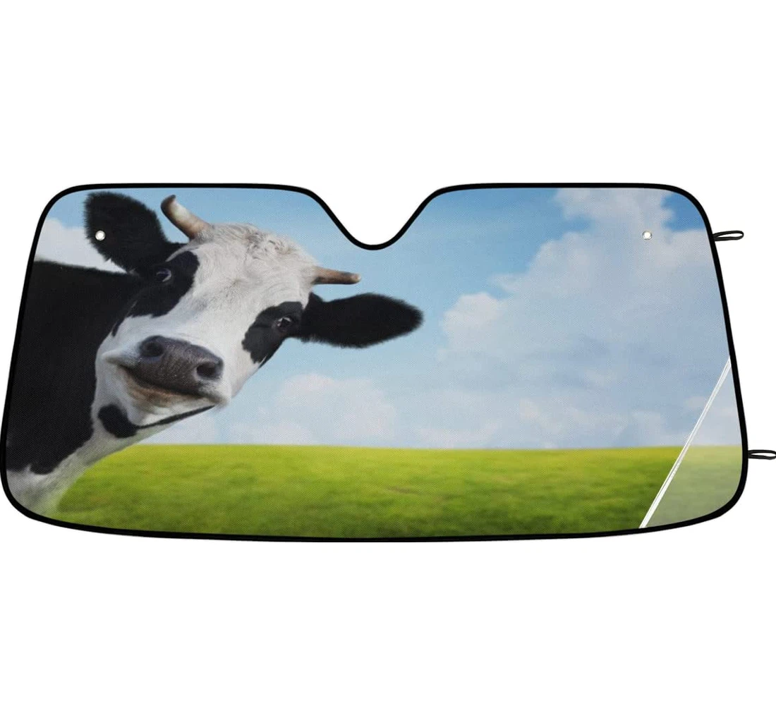 Summer Animal Cow Cow Car Sun Shade