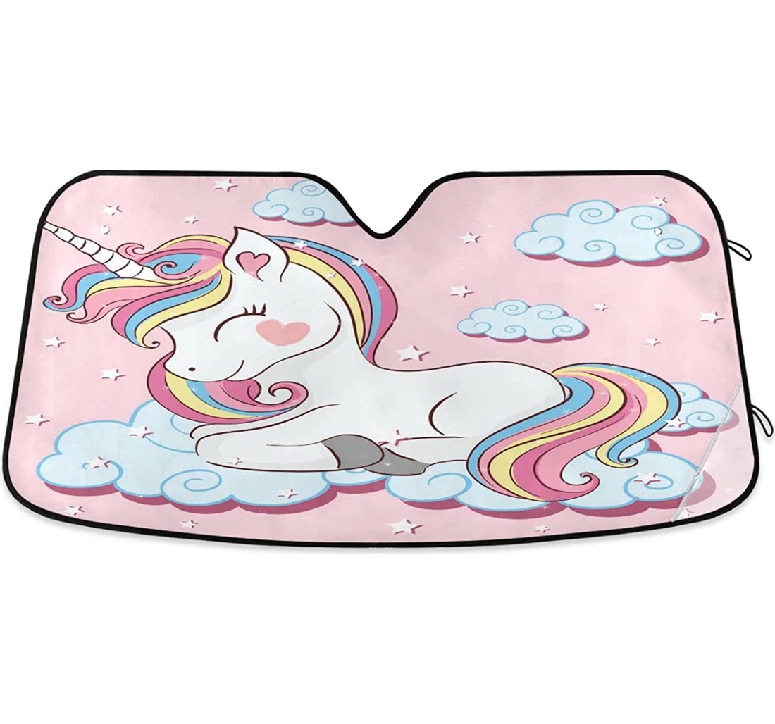 Beautiful Unicorn Car Sun Shade