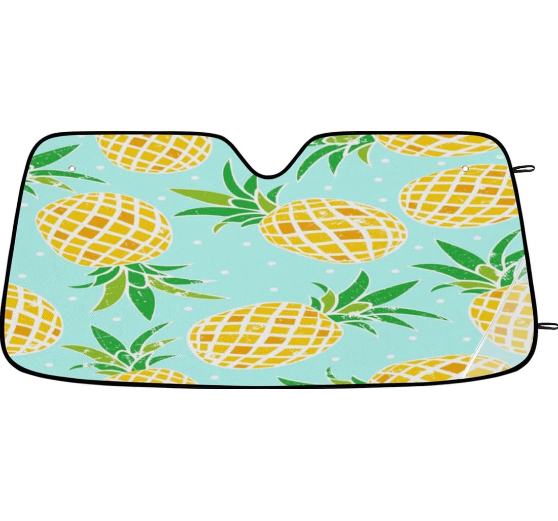 Pineapple Car Sun Shade