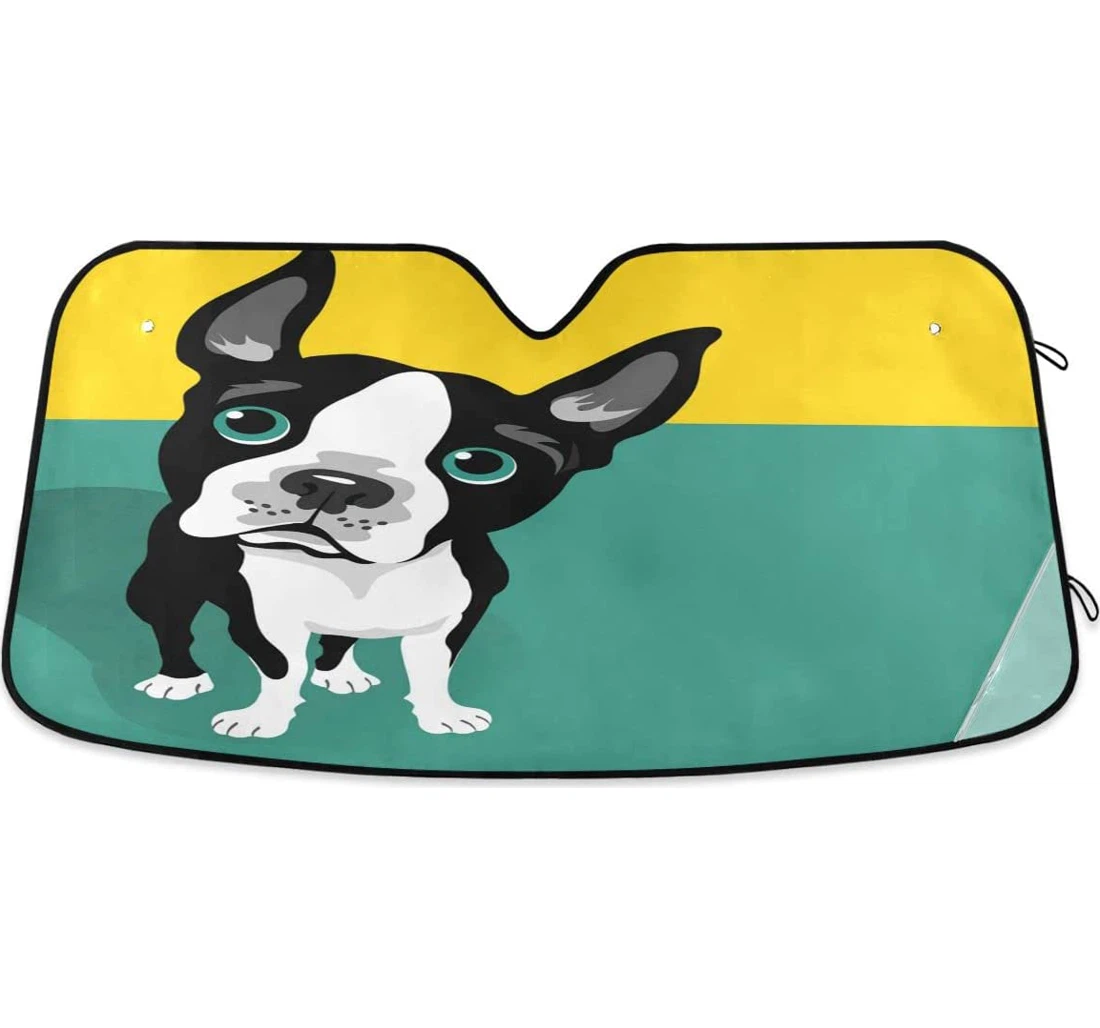 Funny Dog Umbrella Car Sun Shade
