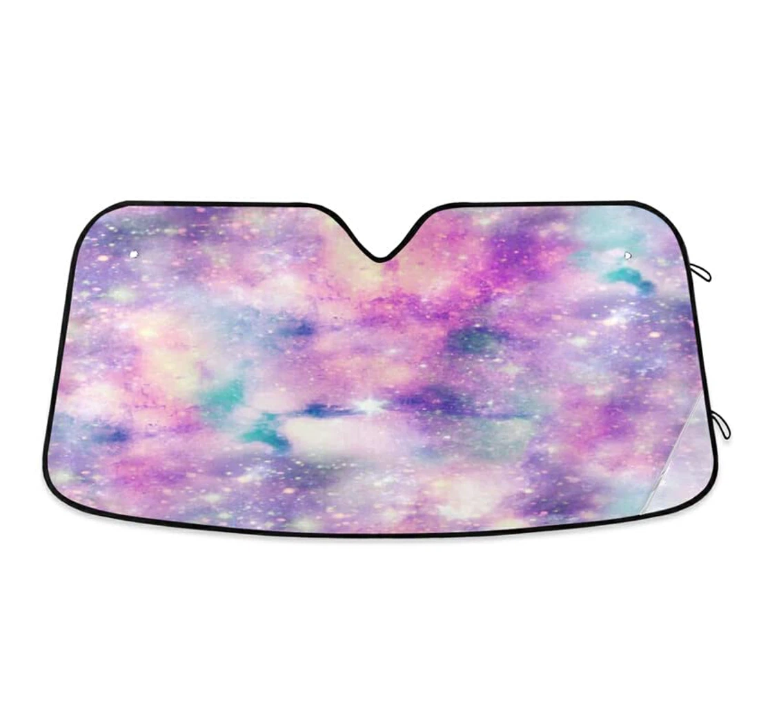 Starry Galaxy Unicorn Car Sun Shade
