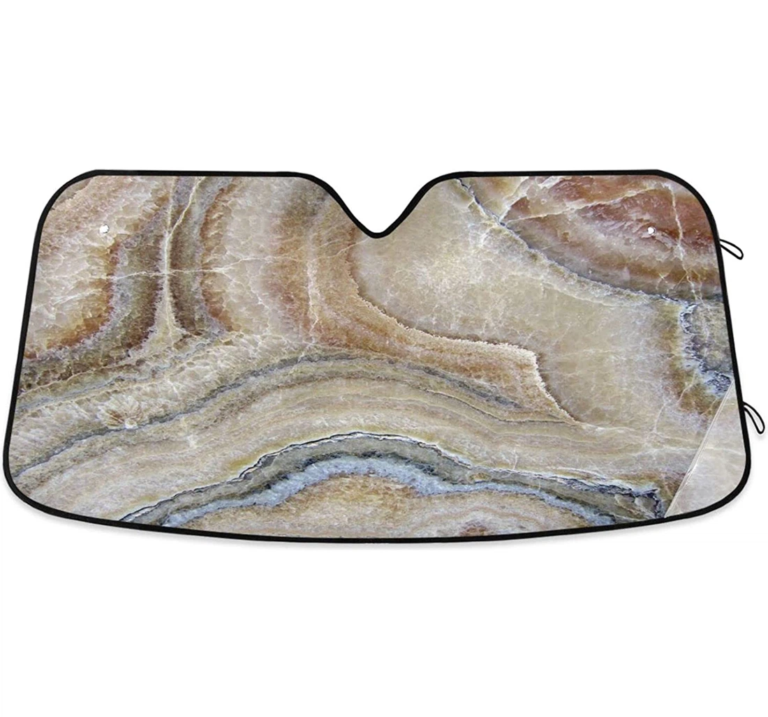 Kigai Onyx Marble Car Sun Shade