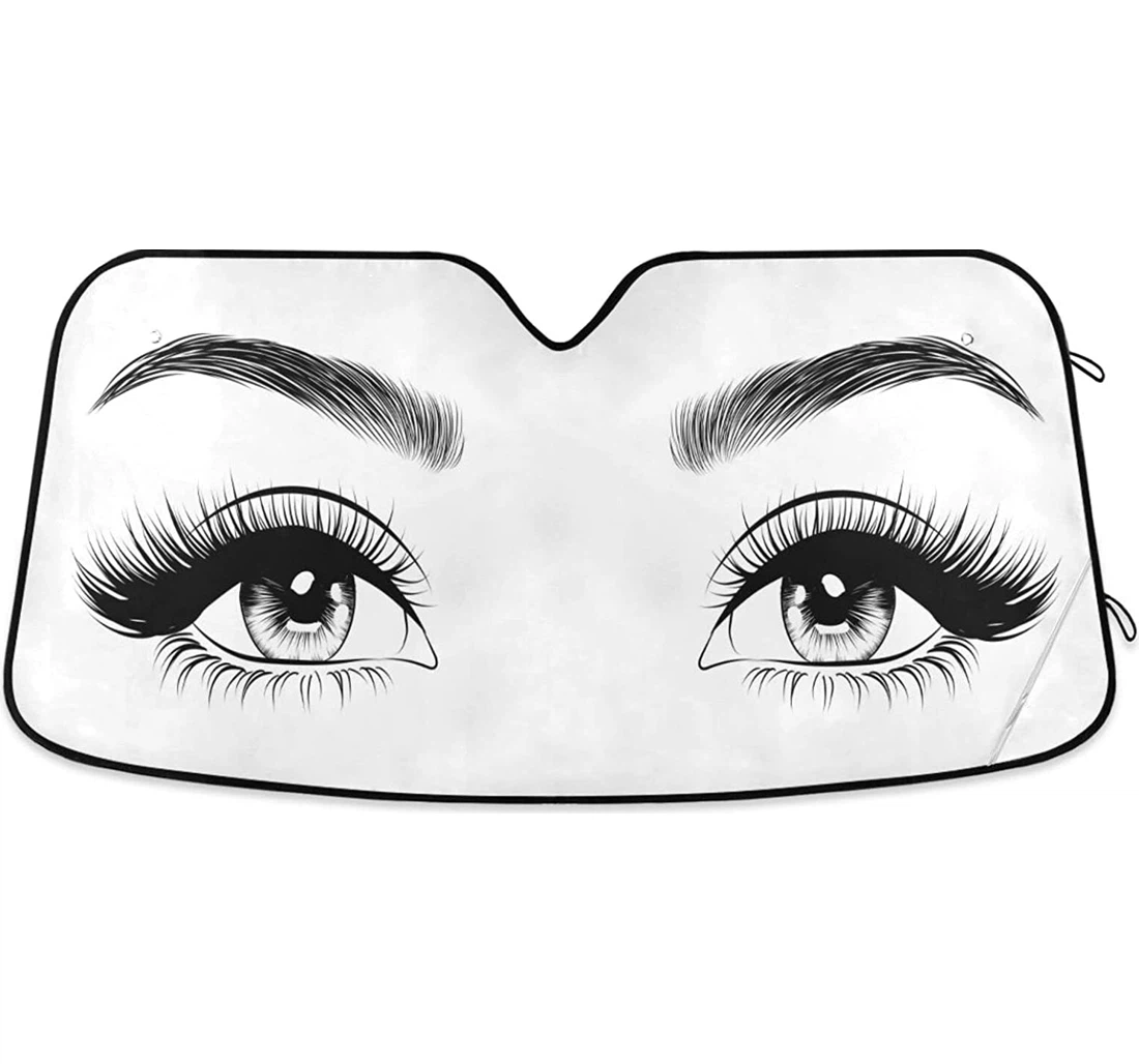 Kigai Beauty Eyes Car Sun Shade