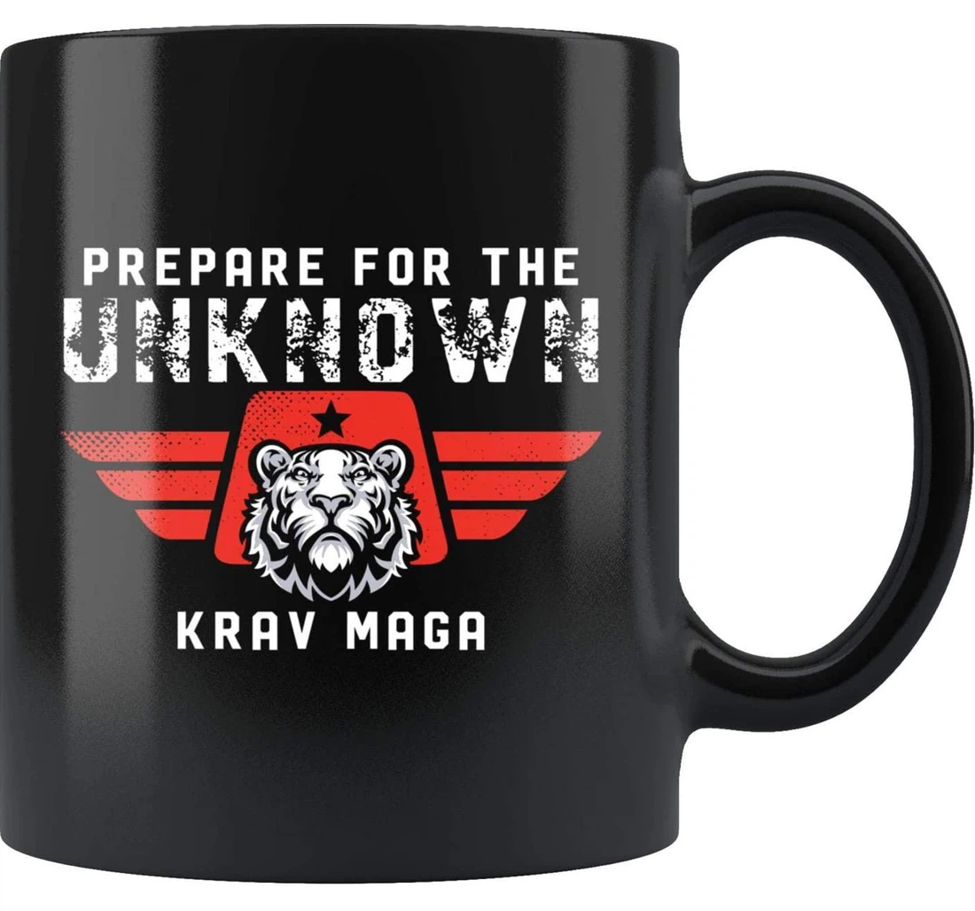 Krav Maga Fighter Martial Arts Martial Arts Ceramic Mug Print On Both Sides