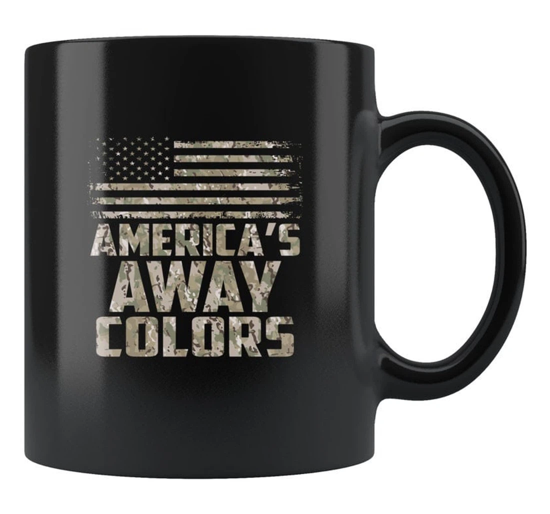 America Patriotic Patterns Th Of July Happy Independence Day Ceramic Mug Print On Both Sides