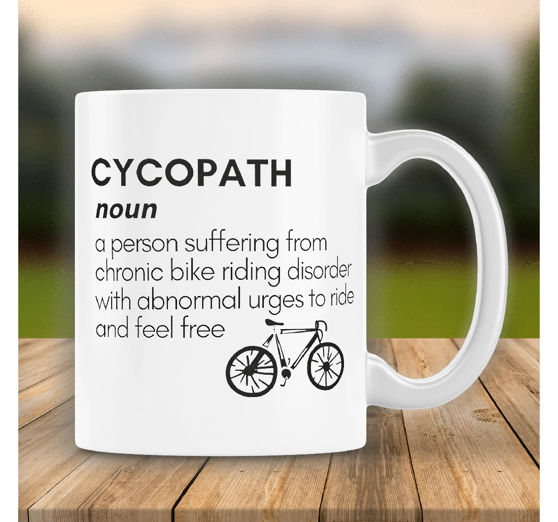 Cycopath Definition Ceramic Mug Print On Both Sides