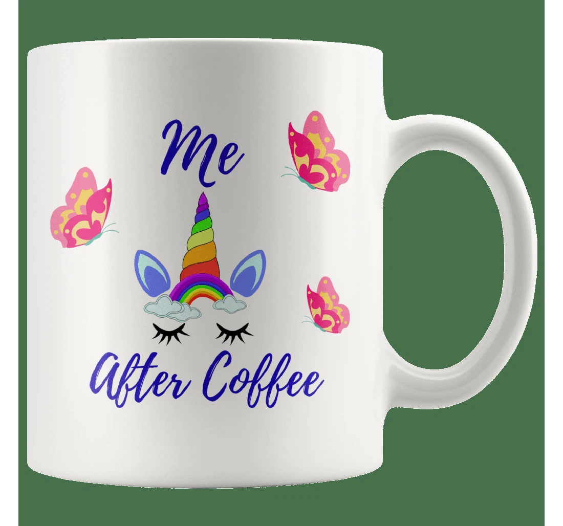 Personalized For Women Funny To Women After Unicorn Best Funny Mom Mom For Women Ceramic Mug Print On Both Sides