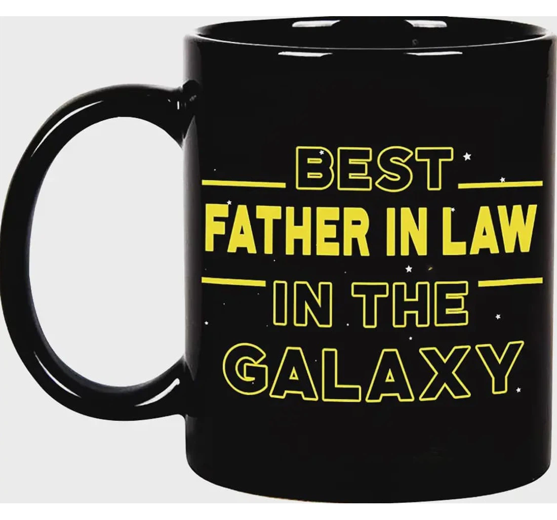 Fatbaby Best Father In Law In The Galaxy Funny For Father In Law Father In Law For Father In Law Ceramic Mug Print On Both Sides