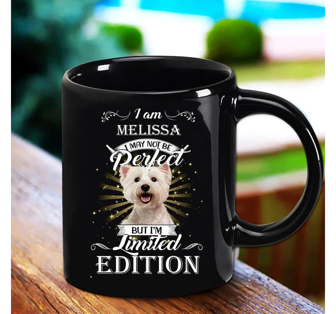 Personalized Name And Photo I May Not Perfect But I'm Limited Edition Dog Dog Mom Dog Lovers On Oz Ceramic Mug Print On Both Sides