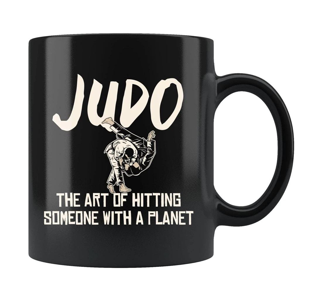 Judo Judo Judo Lover Judo Trainer Judo Trainer Gifts Ceramic Mug Print On Both Sides