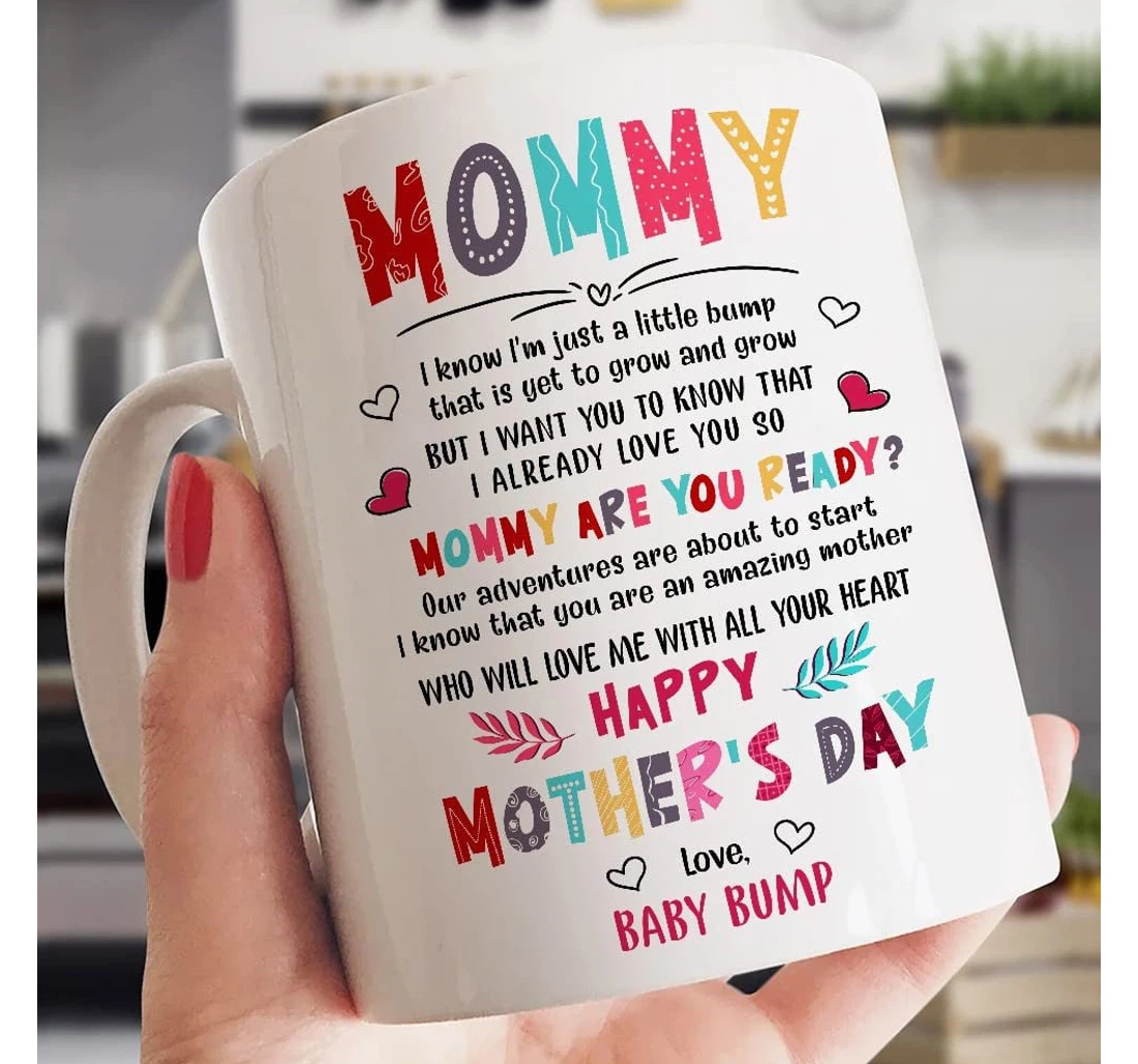 Personalized To Be Mommy Are You Ready Ceramic Mug Print On Both Sides