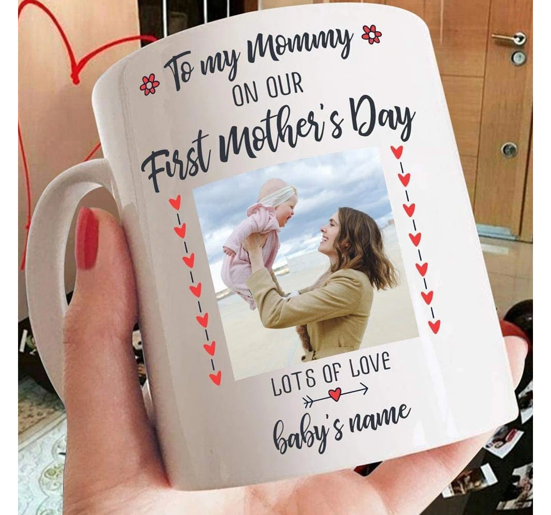 To My Mummy On Our First Together Ceramic Mug Print On Both Sides