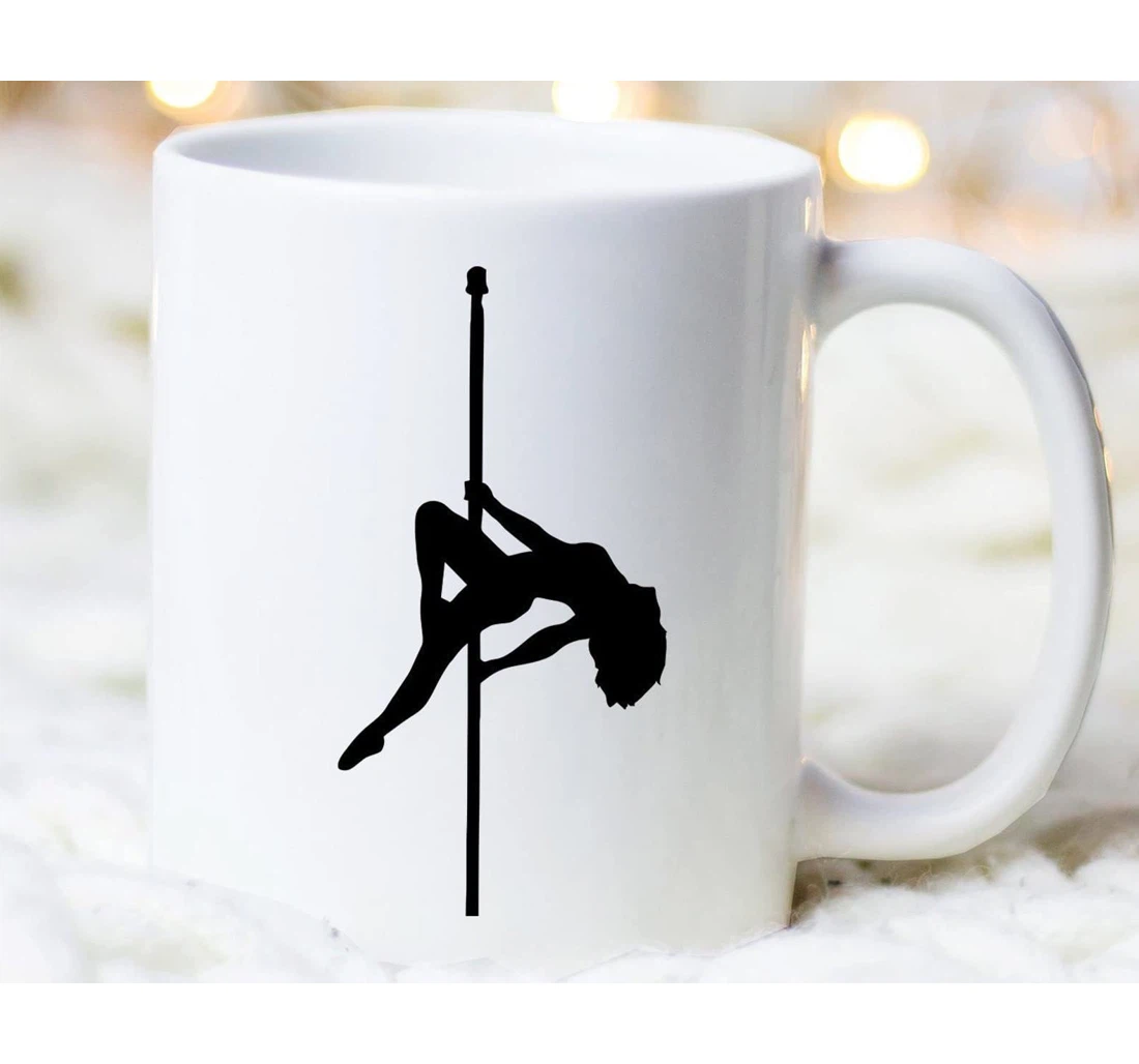 Pole Dancer Pole Dancer Pole Dancing Fitness Ceramic Mug Print On Both Sides