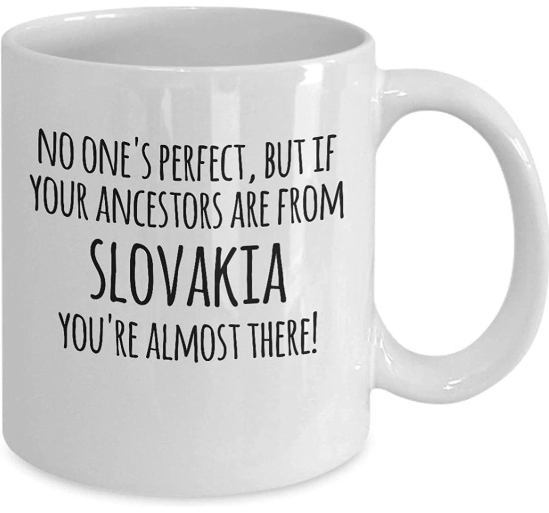 Genealogy Slovakian Ancestry Funny Slovakia Ceramic Mug Print On Both Sides