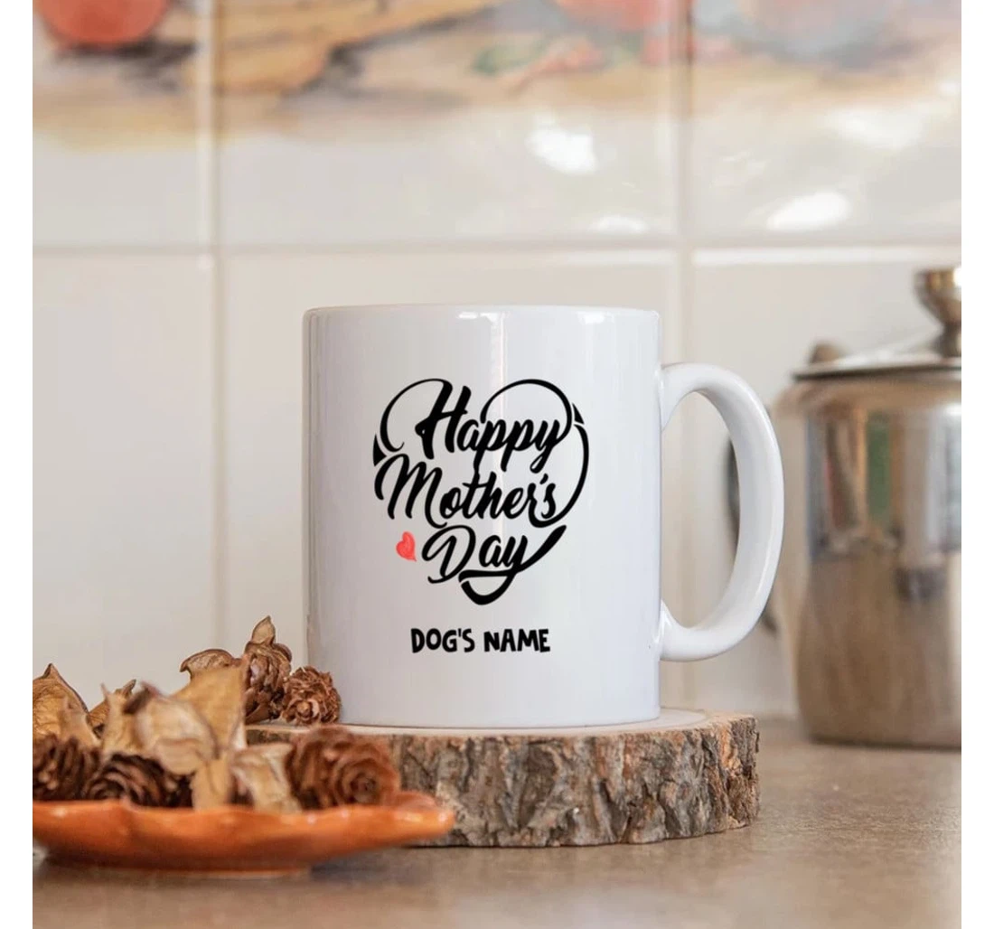 For Aunt Mommy Grandma Sister On Funny Novelty Present From Daughter Son Mom Dog Ceramic Mug Print On Both Sides