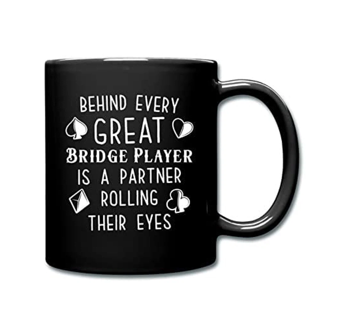 Bridge Player Bridge Player Bridge Player Mugs Bridge Bridge Cup Bridge Game Cute Mug For Friends Relatives Ceramic Mug Print On Both Sides