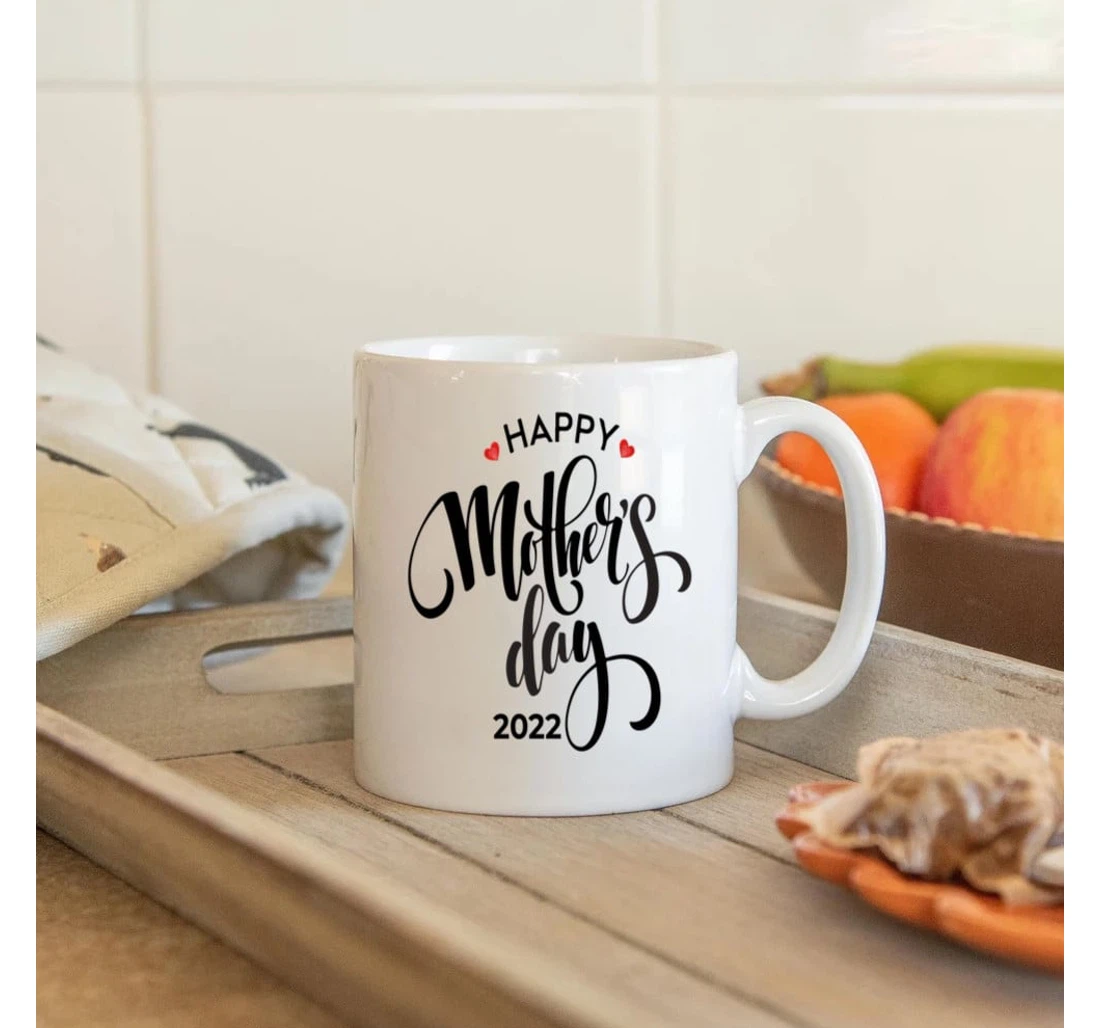 Personalized Funny Mom Adorable Mommy's Little Shits Great Ideas To Mom From Daughter Son To My Mom From Son Perfect Ideas To Mommy Grandma Sister Ceramic Mug Print On Both Sides