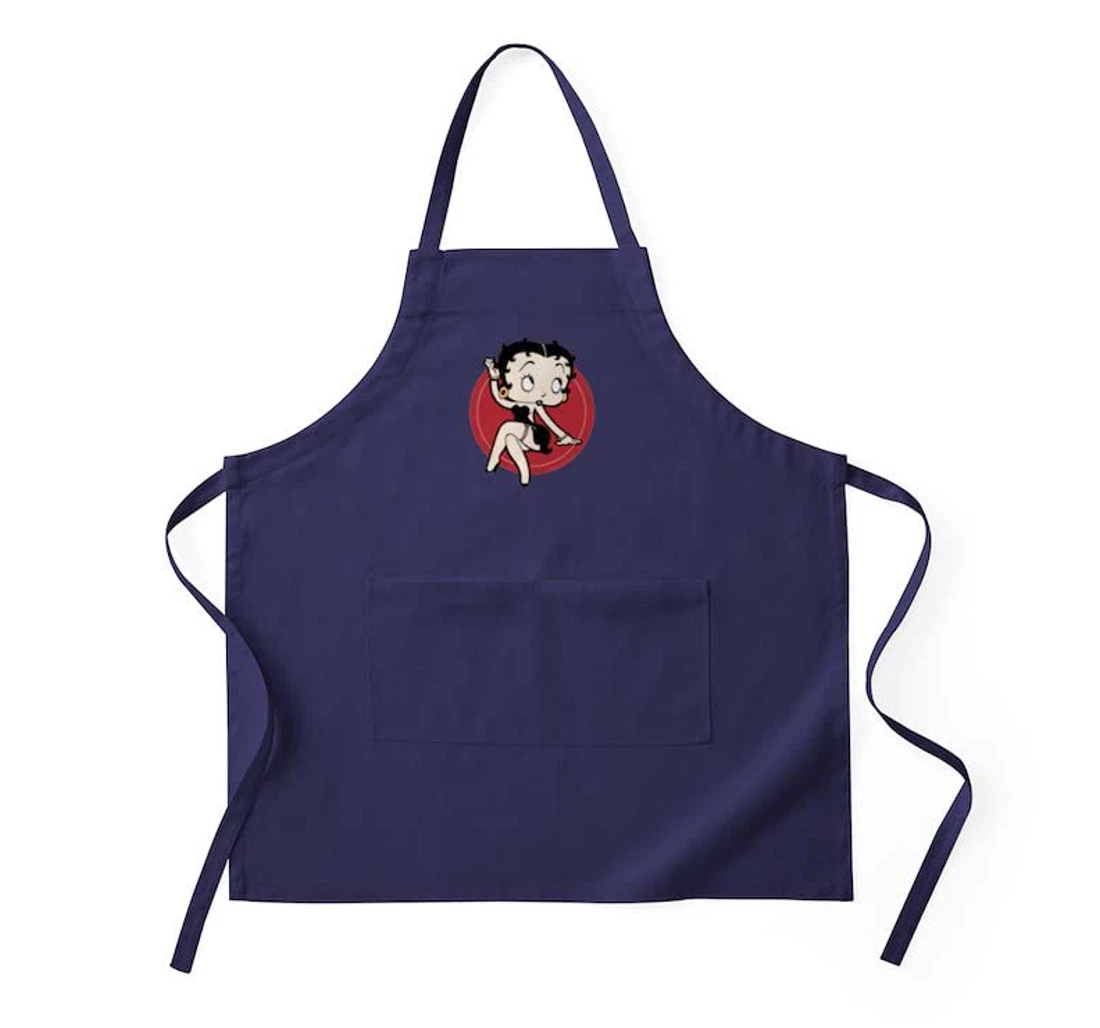 Betty Boop Red Circle Apron