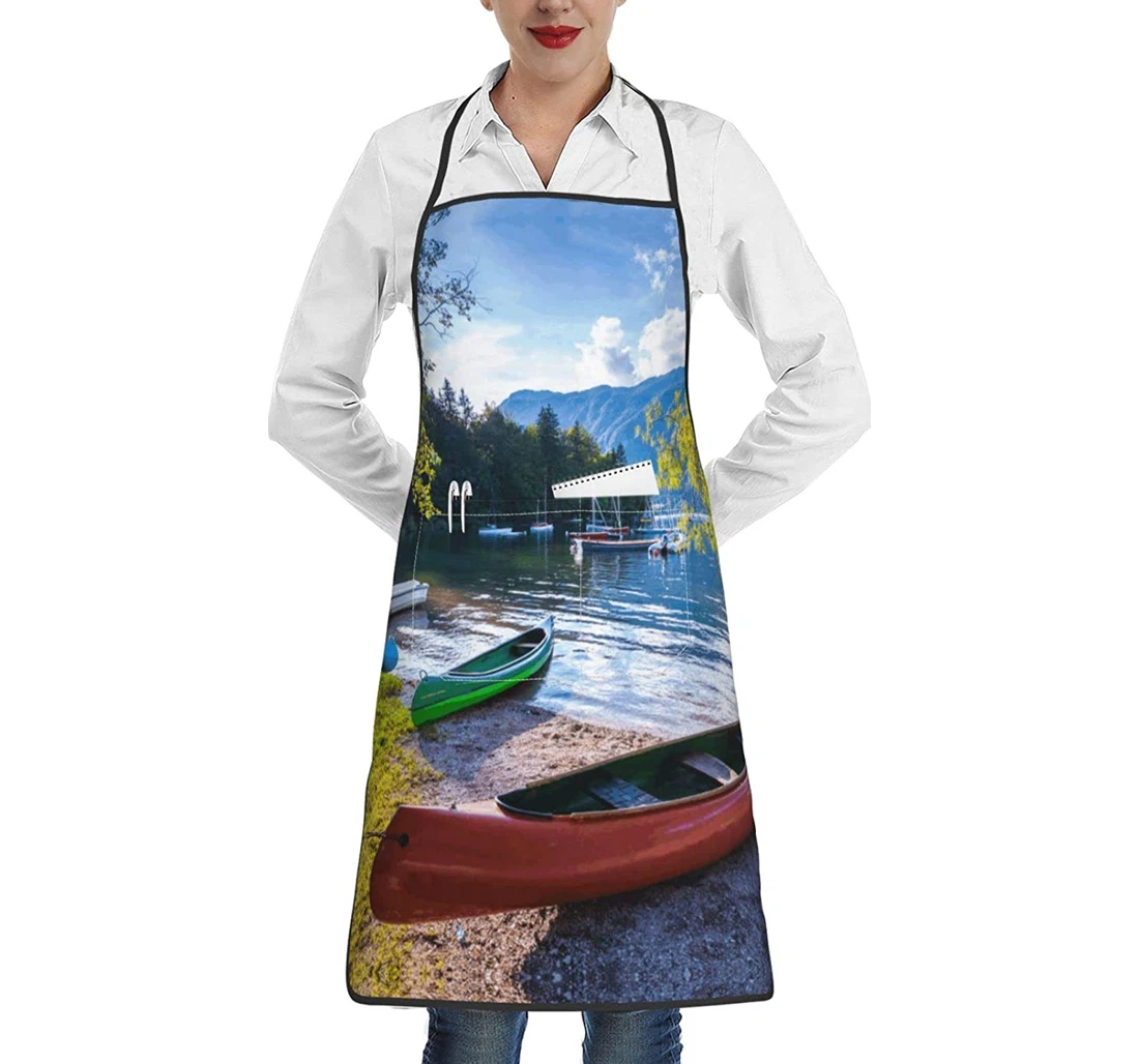 Lake Boats Canoes Park Apron