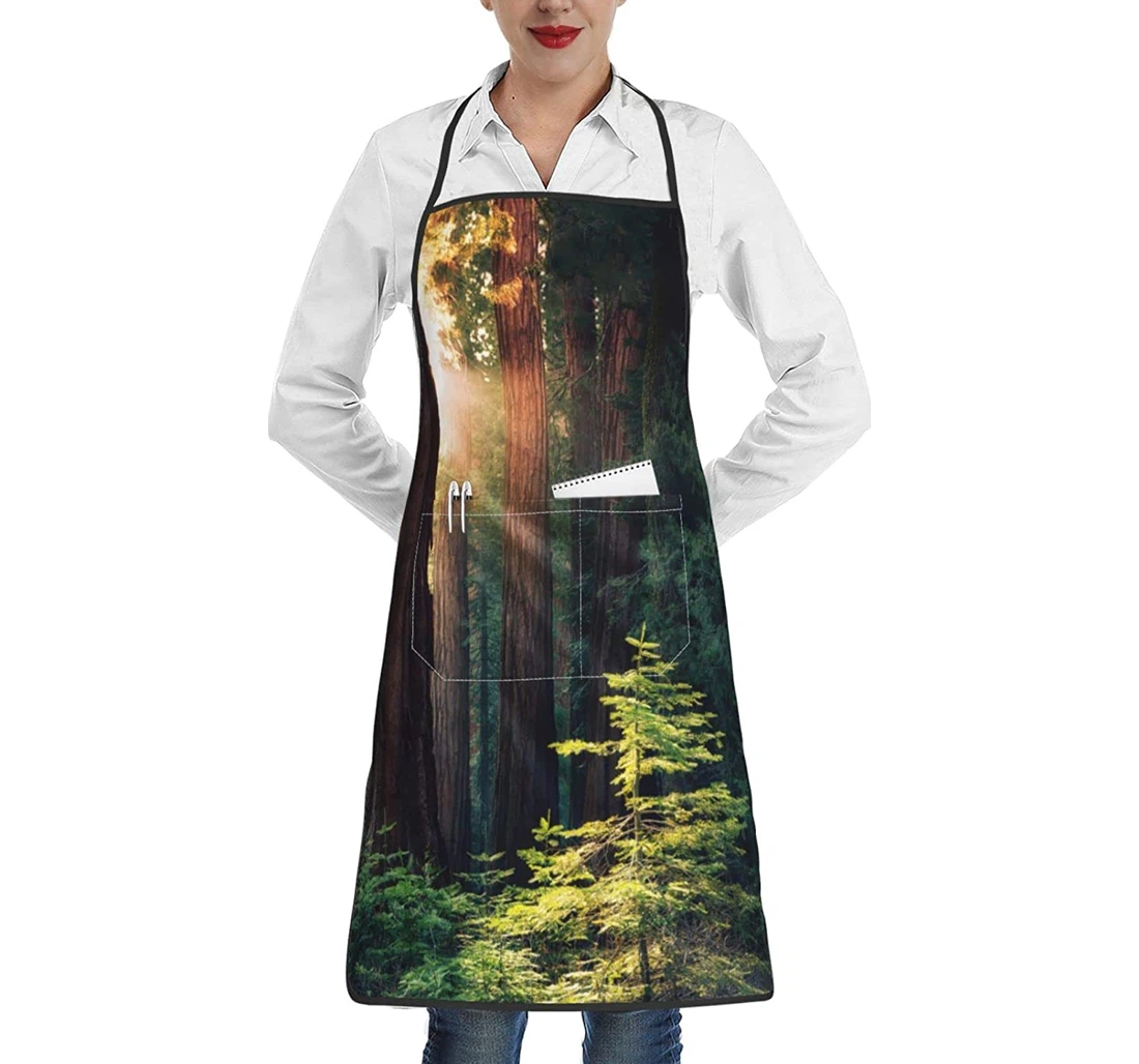 Morning Sunlight In Wilderness Apron