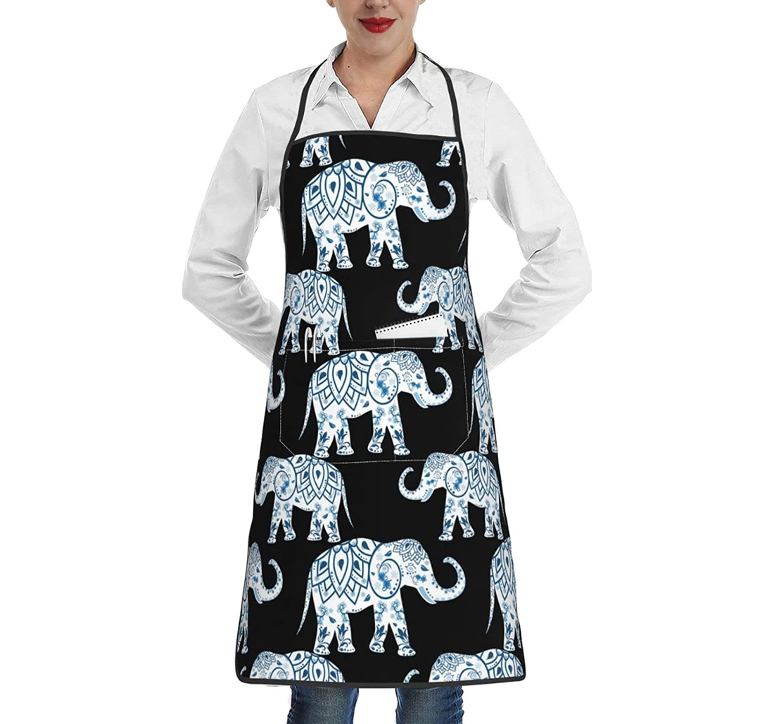 Abstract Science Chemistry Apron