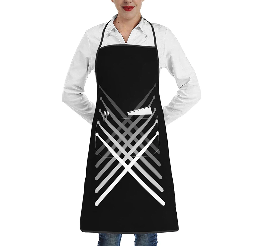 Fading Percussion Drum Sticks Apron