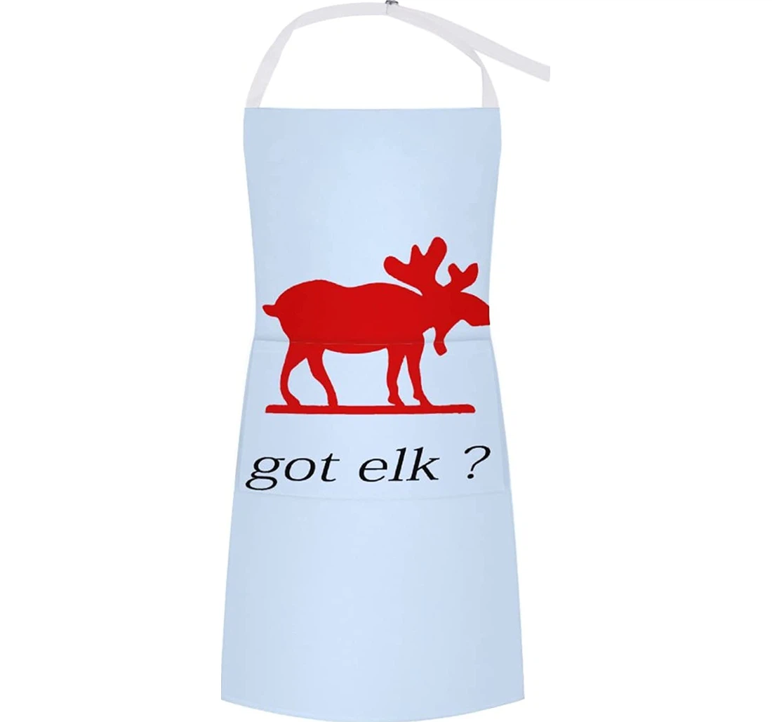 Funny Elk Apron