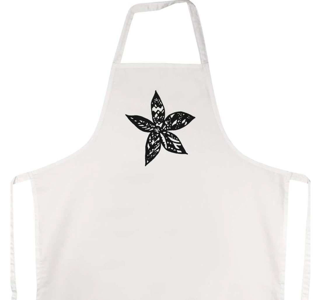 'patterned Flower' Apron