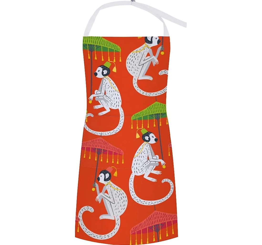 Vintage Monkeys Apron