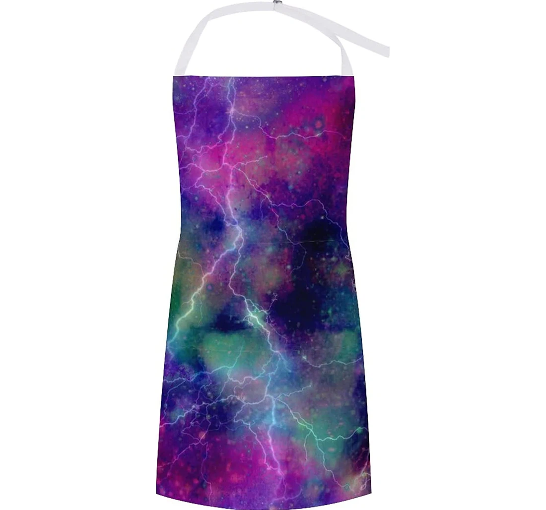 Thunder Galaxy Print Apron